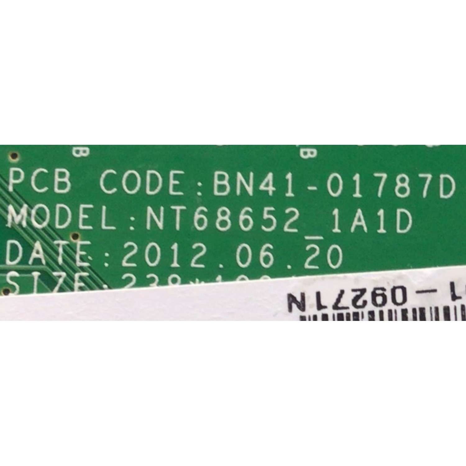 MAIN PARA MONITOR SAMSUNG / NUMERO DE PARTE BN91-09271N / BN41-01787D / BN9109271N / 09271N / NUMERO DE PANEL LTM230HT10 / MODELO LS23B300BS/ZA - Imagen 4
